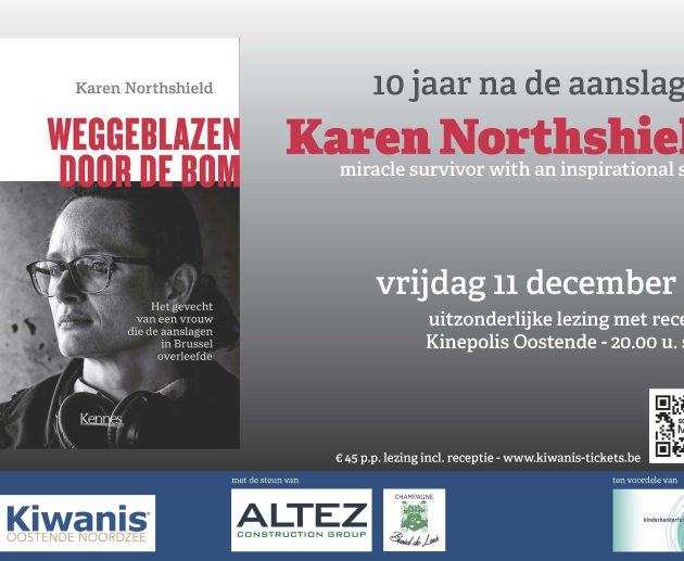Laat je raken en inspireren tijdens een beklijvende avond met Karen Northshield – een krachtig verhaal over veerkracht, hoop en doorzettingsvermogen na terreur.